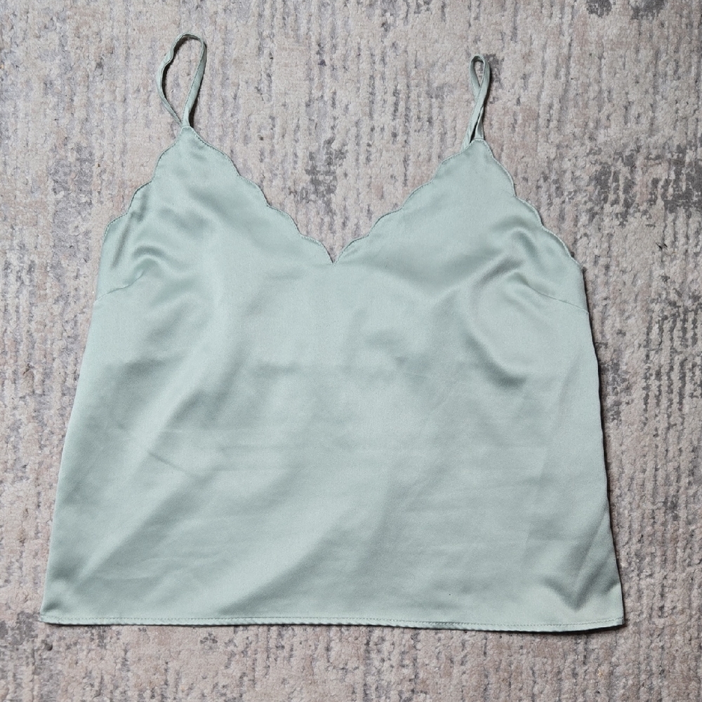 Iris Light Green Camisole Top
